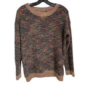 MULTICOLOURED FUZZY SWEATER BY SOGGO